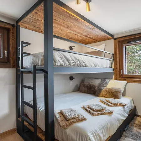 Lejlighed Avec Partage, 5 Chambres, Piscine, Parkings A - Fr-1-569-187 Megève