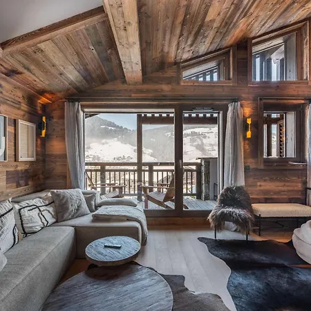 Lejlighed Avec Partage, 5 Chambres, Piscine, Parkings A - Fr-1-569-187 Megève