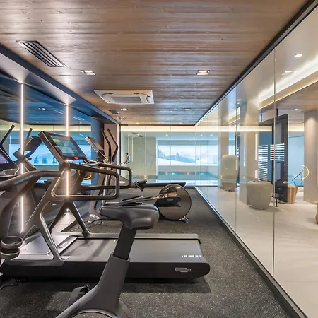 Avec Partage, 5 Chambres, Piscine, Parkings A - Fr-1-569-187 Lägenhet Megève