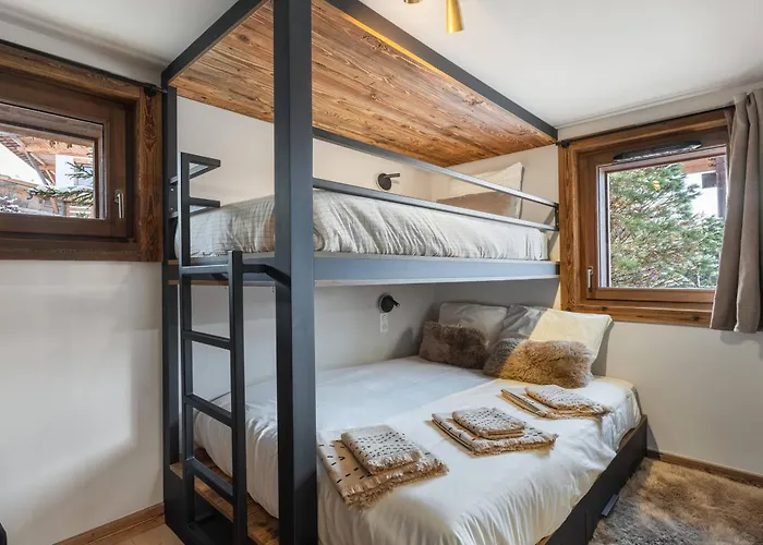 Lägenhet Avec Partage, 5 Chambres, Piscine, Parkings A - Fr-1-569-187 Megève